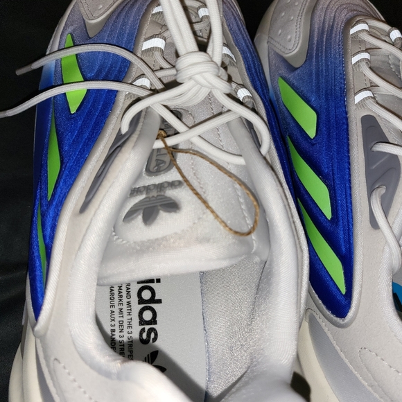 Ozelia panelled low-top leather sneakers - Picture 2 of 4